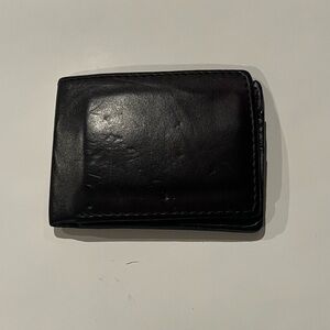 C C Filson bi fold leather wallet